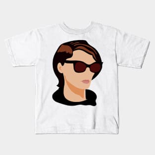 Girl with sunglasses Kids T-Shirt